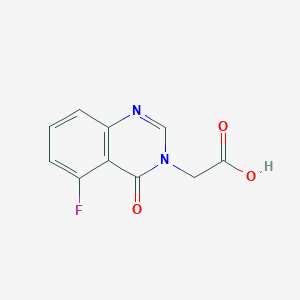 (5-Fluoro-4-oxo-4H-quinazolin-3-yl)-acetic acid