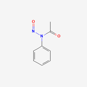 molecular formula C8H8N2O2 B1347560 n-亚硝基-n-苯基乙酰胺 CAS No. 938-81-8