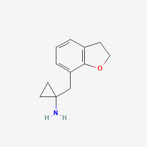 1-[(2,3-Dihydro-7-benzofuranyl)methyl]cyclopropanamine