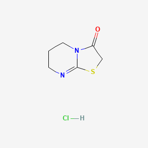 2H,3H,5H,6H,7H-[1,3]thiazolo[3,2-a]pyrimidin-3-one hydrochloride