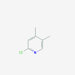 molecular formula C7H8ClN B134757 2-氯-4,5-二甲基吡啶 CAS No. 343268-69-9