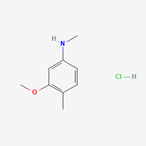 3-methoxy-N,4-dimethylaniline hydrochloride