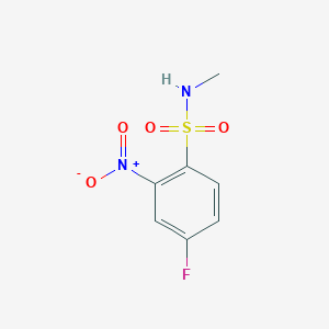 4-fluoro-N-methyl-2-nitrobenzene-1-sulfonamide