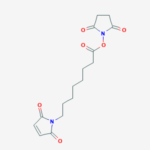 molecular formula C16H20N2O6 B13475850 2,5-dioxopyrrolidin-1-yl 8-(2,5-dioxo-2,5-dihydro-1H-pyrrol-1-yl)octanoate 