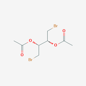 2,3-Butanediol, 1,4-dibromo-, diacetate, (R,R)-