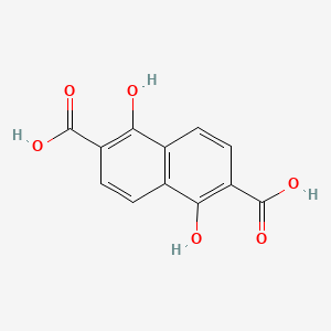 B1347592 1,5-Dihydroxynaphthalene-2,6-dicarboxylic acid CAS No. 25543-68-4