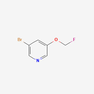 3-Bromo-5-(fluoromethoxy)pyridine