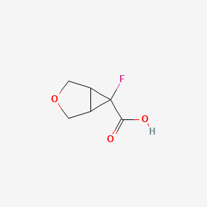 6-Fluoro-3-oxabicyclo[3.1.0]hexane-6-carboxylic acid