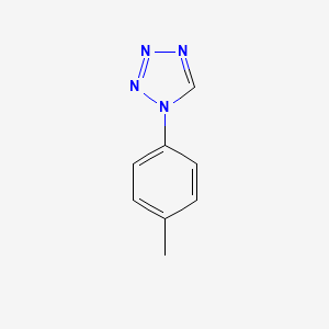 molecular formula C8H8N4 B1347599 1-(4-甲基苯基)-1H-四唑 CAS No. 25109-04-0