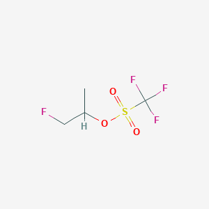 1-Fluoropropan-2-yl trifluoromethanesulfonate