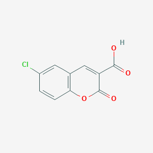 molecular formula C10H5ClO4 B1347605 6-氯-2-氧代-2H-香豆素-3-羧酸 CAS No. 883-92-1