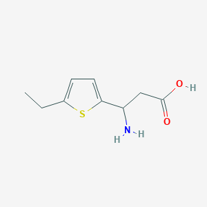 3-Amino-3-(5-ethylthiophen-2-yl)propanoic acid