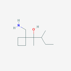 2-(1-(Aminomethyl)cyclobutyl)-3-methylpentan-2-ol