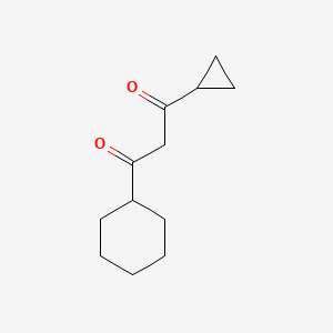 1-Cyclohexyl-3-cyclopropylpropane-1,3-dione