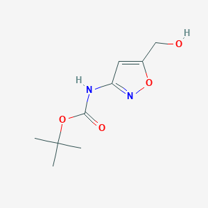 tert-butyl N-[5-(hydroxymethyl)-1,2-oxazol-3-yl]carbamate