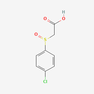 B1347621 4-Chlorophenylsulfinylacetic acid CAS No. 3996-47-2