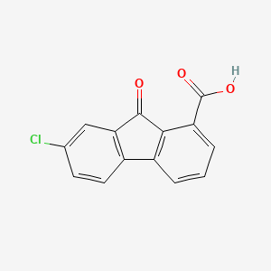7-chloro-9-oxo-9H-fluorene-1-carboxylic acid