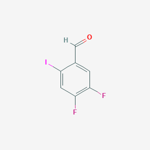 4,5-Difluoro-2-iodobenzaldehyde