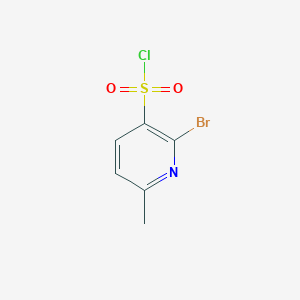 2-Bromo-6-methylpyridine-3-sulfonyl chloride