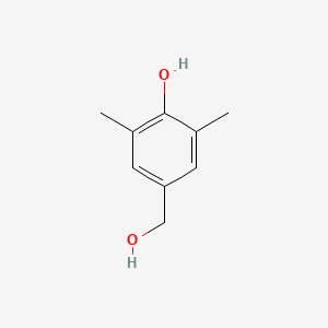 molecular formula C9H12O2 B1347631 4-(羟甲基)-2,6-二甲基苯酚 CAS No. 4397-14-2