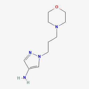 1-(3-Morpholinopropyl)-1h-pyrazol-4-amine