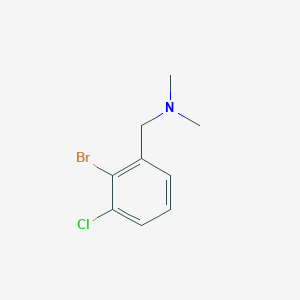 [(2-Bromo-3-chlorophenyl)methyl]dimethylamine