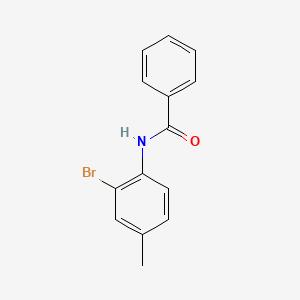 molecular formula C14H12BrNO B1347644 N-(2-Bromo-4-methylphenyl)benzamide CAS No. 77791-07-2
