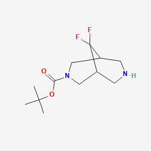 Tert-butyl 9,9-difluoro-3,7-diazabicyclo[3.3.1]nonane-3-carboxylate