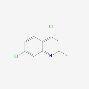 molecular formula C10H7Cl2N B1347652 4,7-Dichloro-2-methylquinoline CAS No. 50593-69-6
