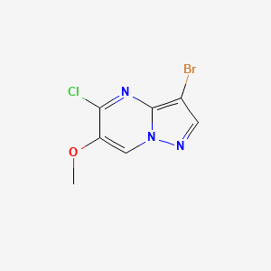 3-Bromo-5-chloro-6-methoxypyrazolo[1,5-a]pyrimidine