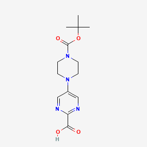 5-(4-(Tert-butoxycarbonyl)piperazin-1-yl)pyrimidine-2-carboxylic acid