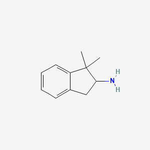 1,1-dimethyl-2,3-dihydro-1H-inden-2-amine