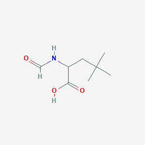 molecular formula C8H15NO3 B13476783 2-Formamido-4,4-dimethylpentanoic acid 