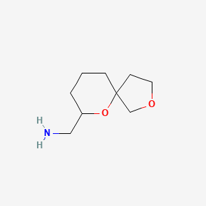 (2,6-Dioxaspiro[4.5]decan-7-YL)methanamine