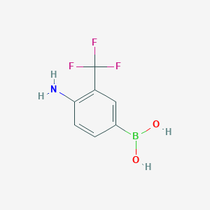 4-Amino-3-(trifluoromethyl)phenylboronic acid