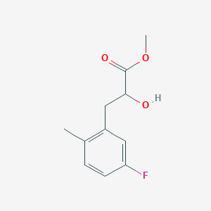 Methyl 3-(5-fluoro-2-methylphenyl)-2-hydroxypropanoate