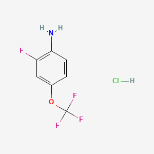 2-Fluoro-4-(trifluoromethoxy)aniline hydrochloride