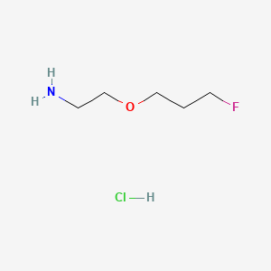 2-(3-Fluoropropoxy)ethan-1-amine hydrochloride