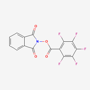 1,3-Dioxoisoindolin-2-yl 2,3,4,5,6-pentafluorobenzoate