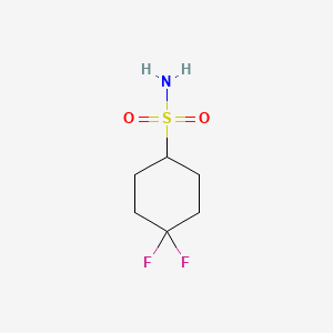 4,4-Difluorocyclohexane-1-sulfonamide