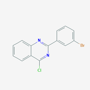 molecular formula C14H8BrClN2 B13477048 2-(3-Bromophenyl)-4-chloroquinazoline 