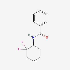 molecular formula C13H15F2NO B13477064 N-(2,2-difluorocyclohexyl)benzamide 