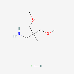 2-(Aminomethyl)-1,3-dimethoxy-2-methylpropane hydrochloride