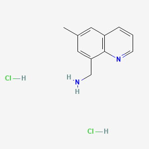 1-(6-Methylquinolin-8-yl)methanaminedihydrochloride