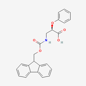 (R)-3-((((9H-Fluoren-9-yl)methoxy)carbonyl)amino)-2-phenoxypropanoic acid