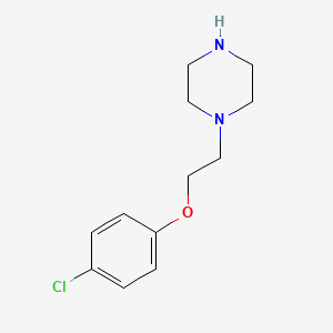 1-[2-(4-Chlorophenoxy)ethyl]piperazine