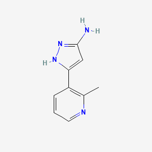 5-(2-methylpyridin-3-yl)-1H-pyrazol-3-amine