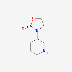 3-(Piperidin-3-yl)-1,3-oxazolidin-2-one