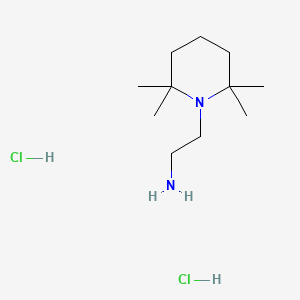 2-(2,2,6,6-Tetramethylpiperidin-1-yl)ethan-1-amine dihydrochloride