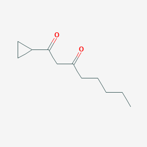 1-Cyclopropyloctane-1,3-dione